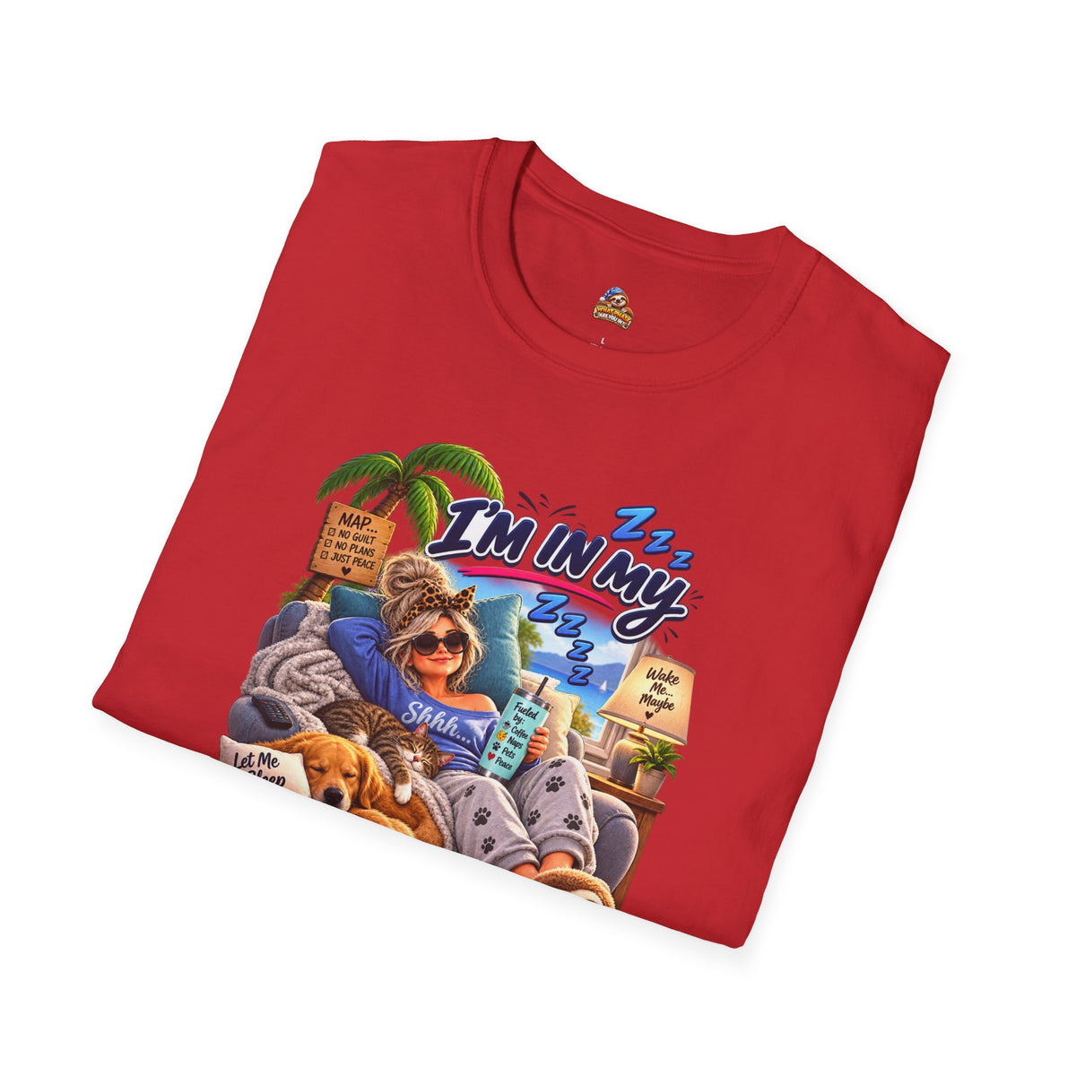 I’m in My Nap Phase Funny Cozy Nap Graphic T-Shirt