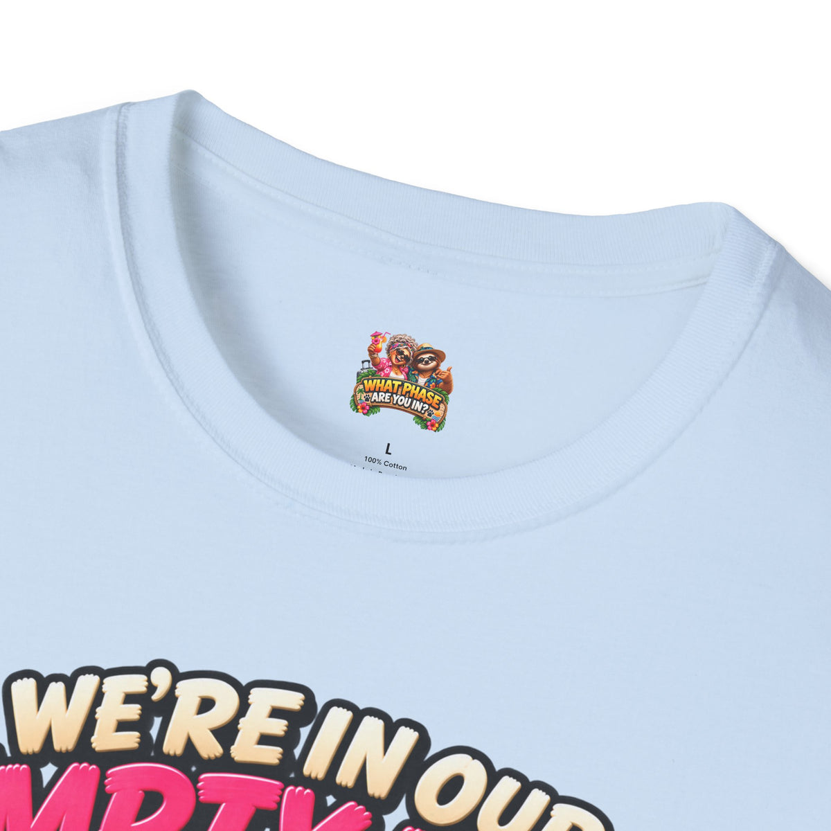 Empty Nest Phase T-Shirt — Fun Retro Parents Retirement Celebration Tee