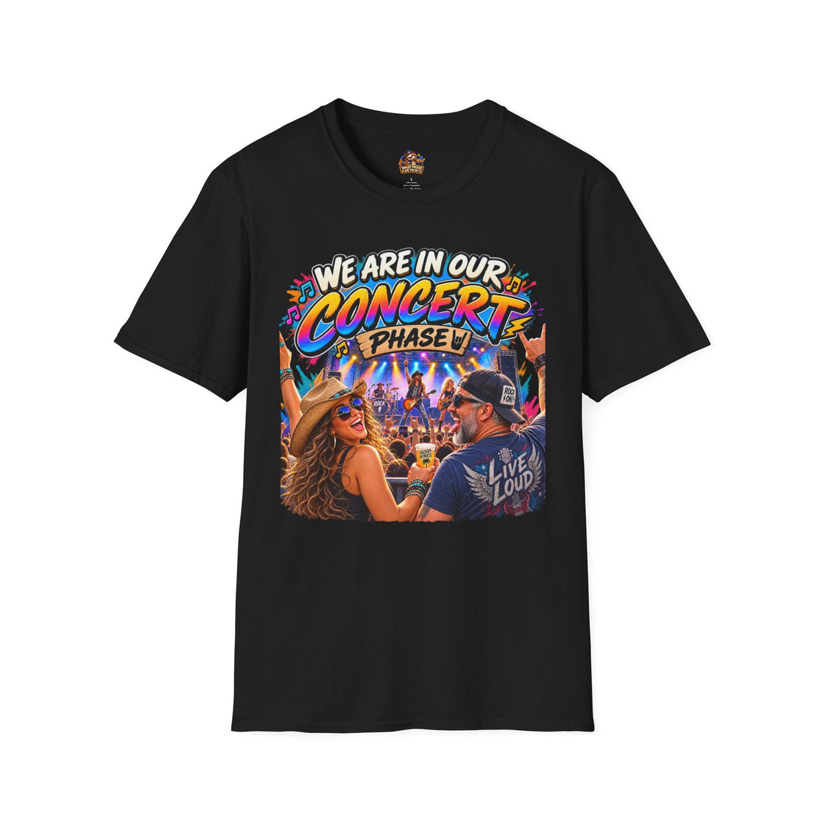 We Are in Our Concert Phase T-Shirt – What Phase Are You In? Music Lover Tee