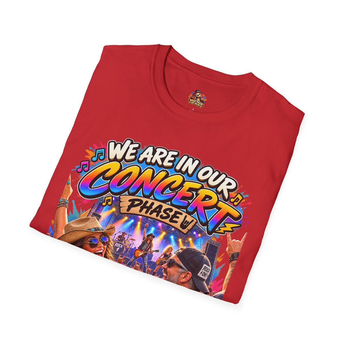 We Are in Our Concert Phase T-Shirt – What Phase Are You In? Music Lover Tee