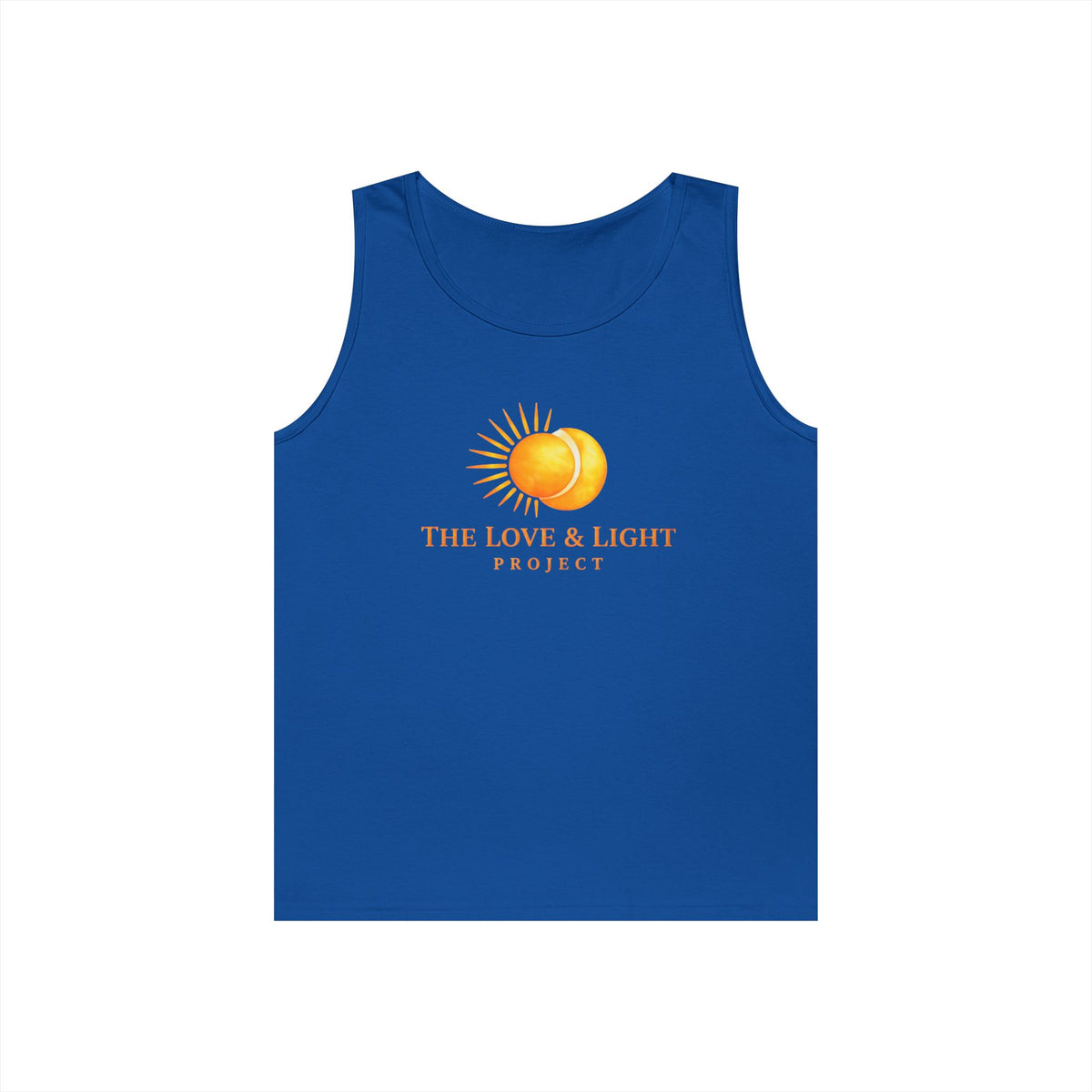Love & Light Project Tank Top — Sunburst Logo Cotton Tank