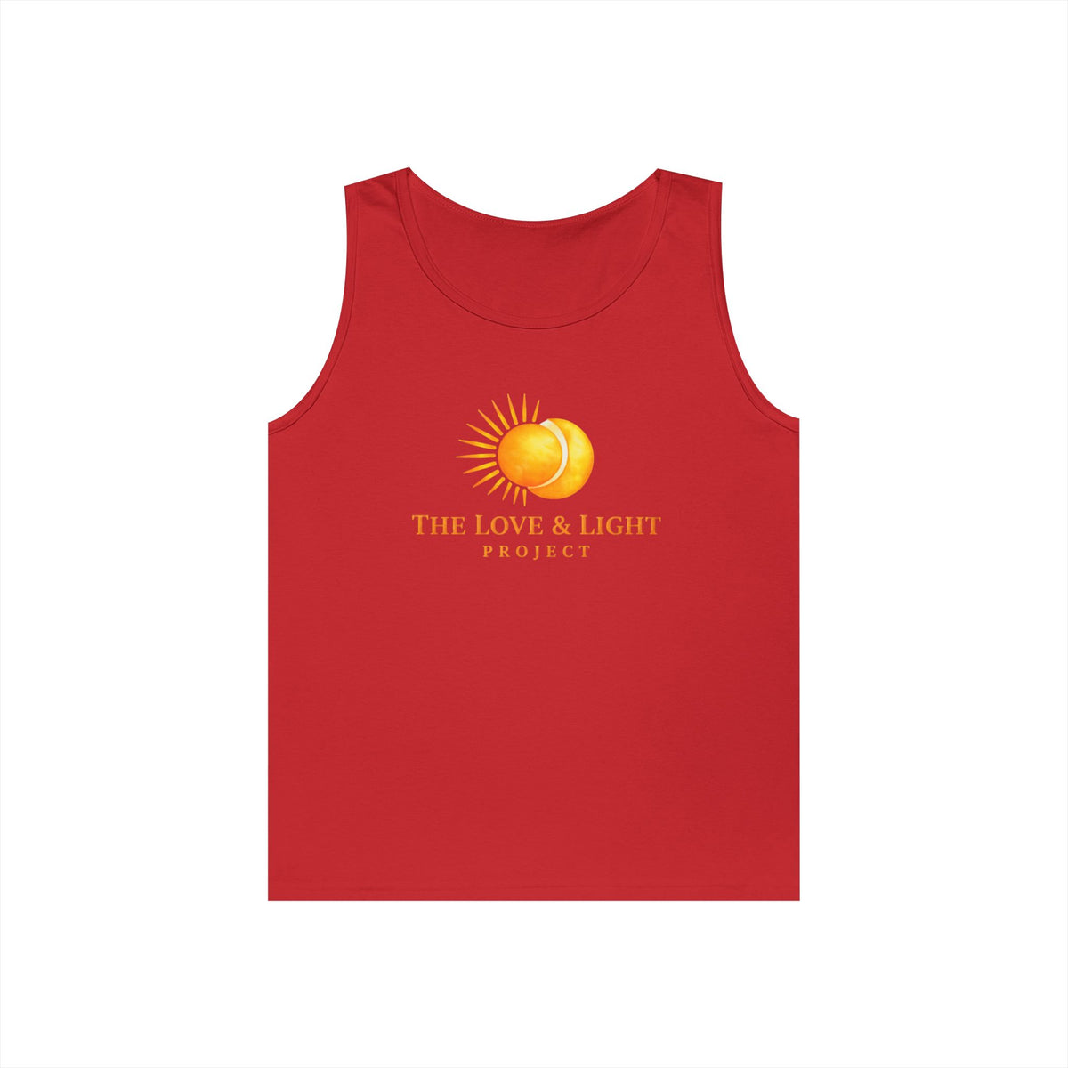 Love & Light Project Tank Top — Sunburst Logo Cotton Tank