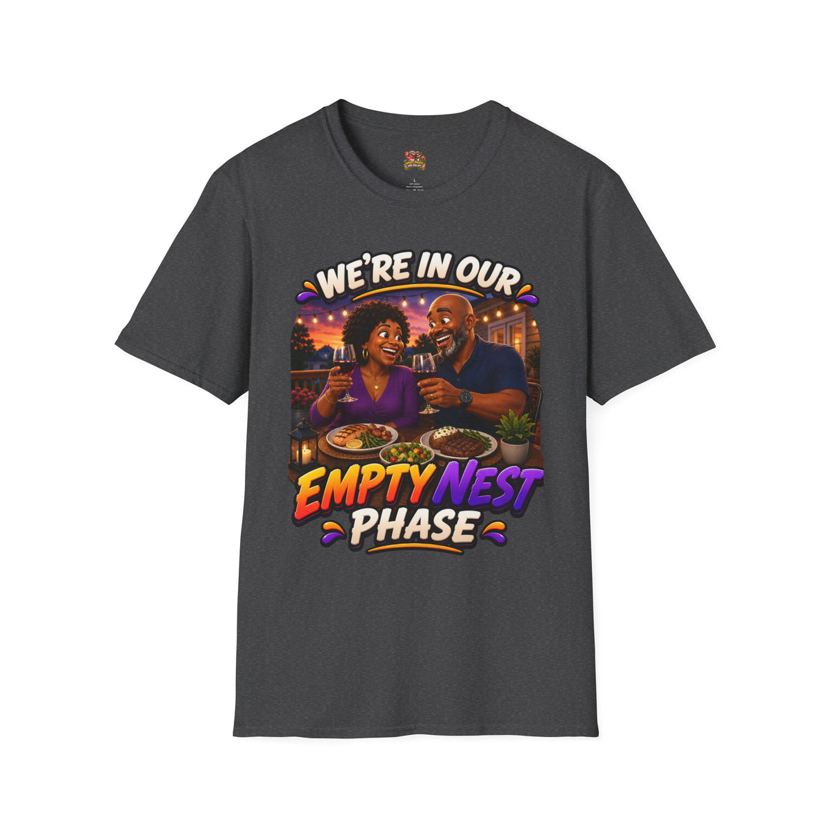 Empty Nest Phase & What Phase Are You In? Funny Retirement T-Shirt