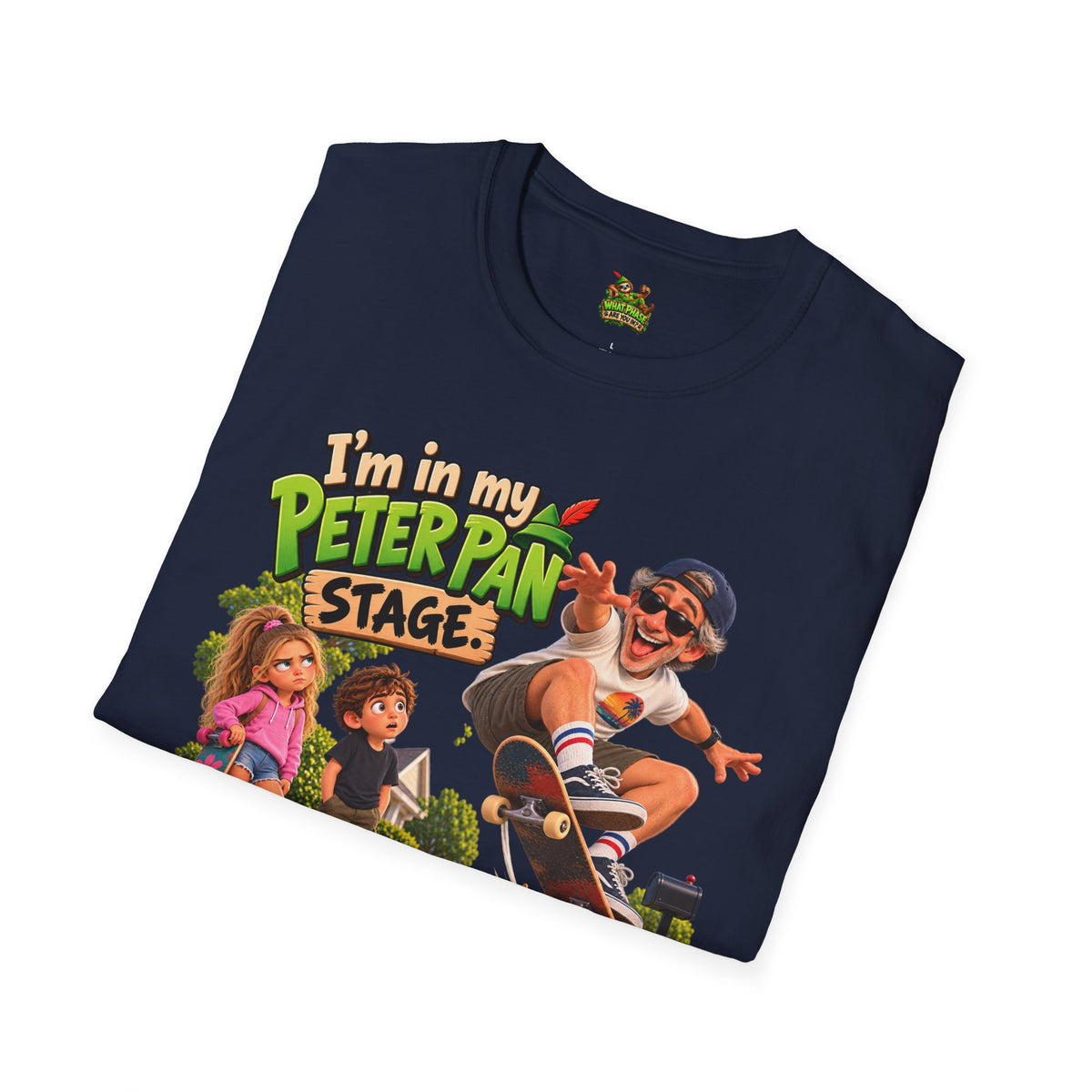 Peter Pan Phase & What Phase Are You In? Graphic T-Shirt