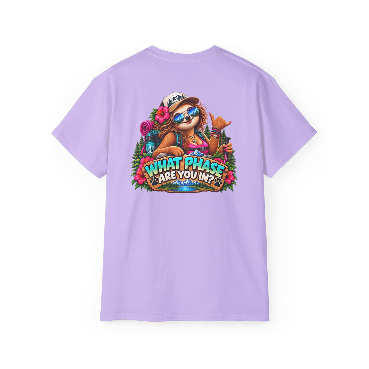 Adventure Phase Graphic Tee — "What Phase Are You In?" Beach Surf T-Shirt