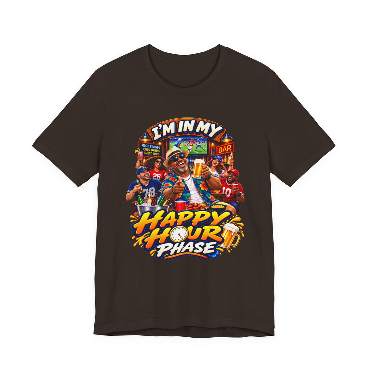 Happy Hour Phase T-Shirt — "I'm In My Happy Hour Phase" Casual Party Tee