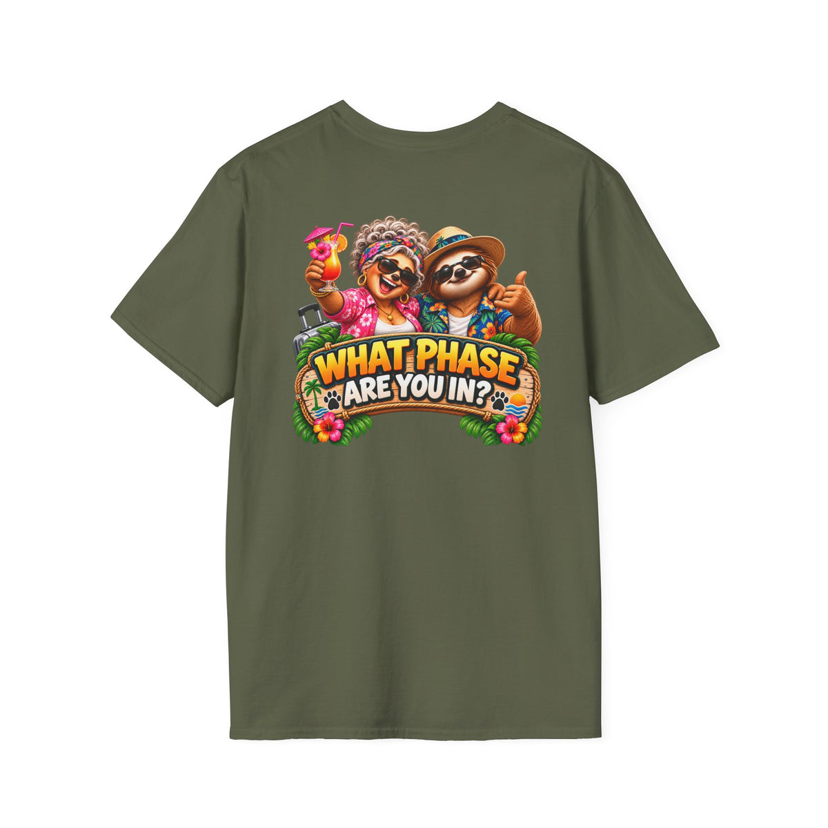 Empty Nest Phase & What Phase Are You In? Funny Retirement T-Shirt