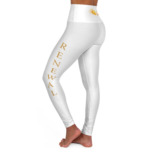 Renewal High-Waisted Yoga Leggings – Sunburst Inspirational Activewear