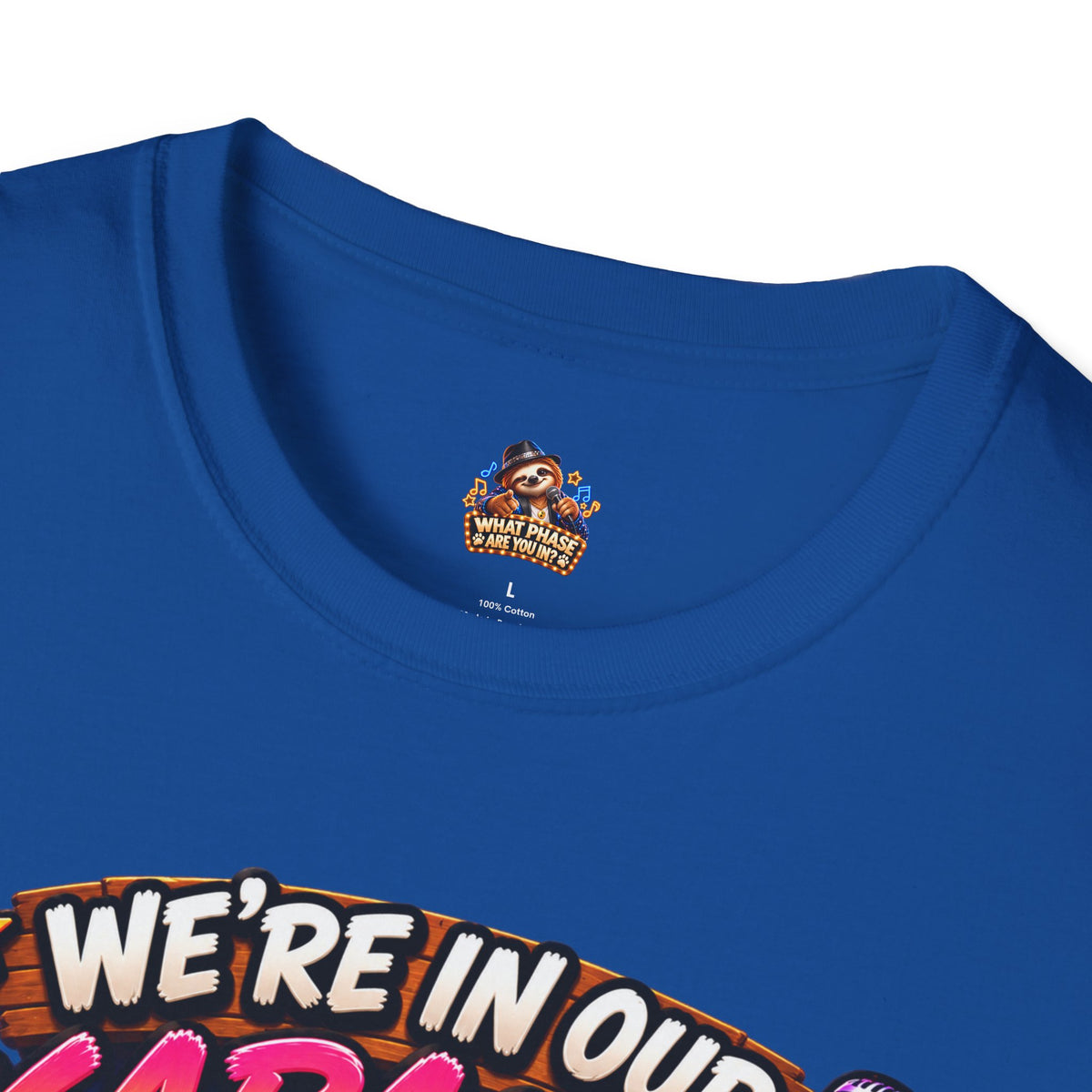 What Phase Are You In? Karaoke Sloth Graphic T-Shirt