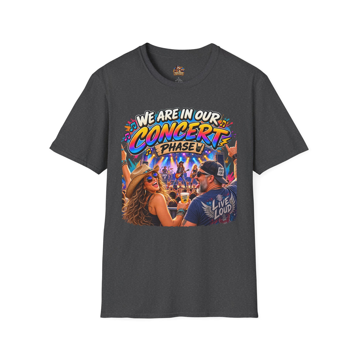 We Are in Our Concert Phase T-Shirt – What Phase Are You In? Music Lover Tee