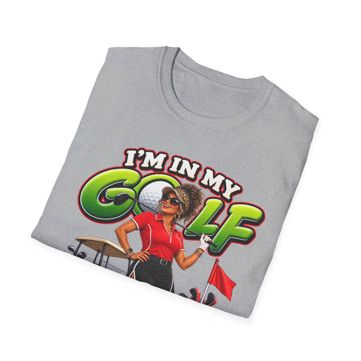 Golf T‑Shirt — "I’m In My Golf Phase" / "What Phase Are You In?" Retro Golf Graphic Tee