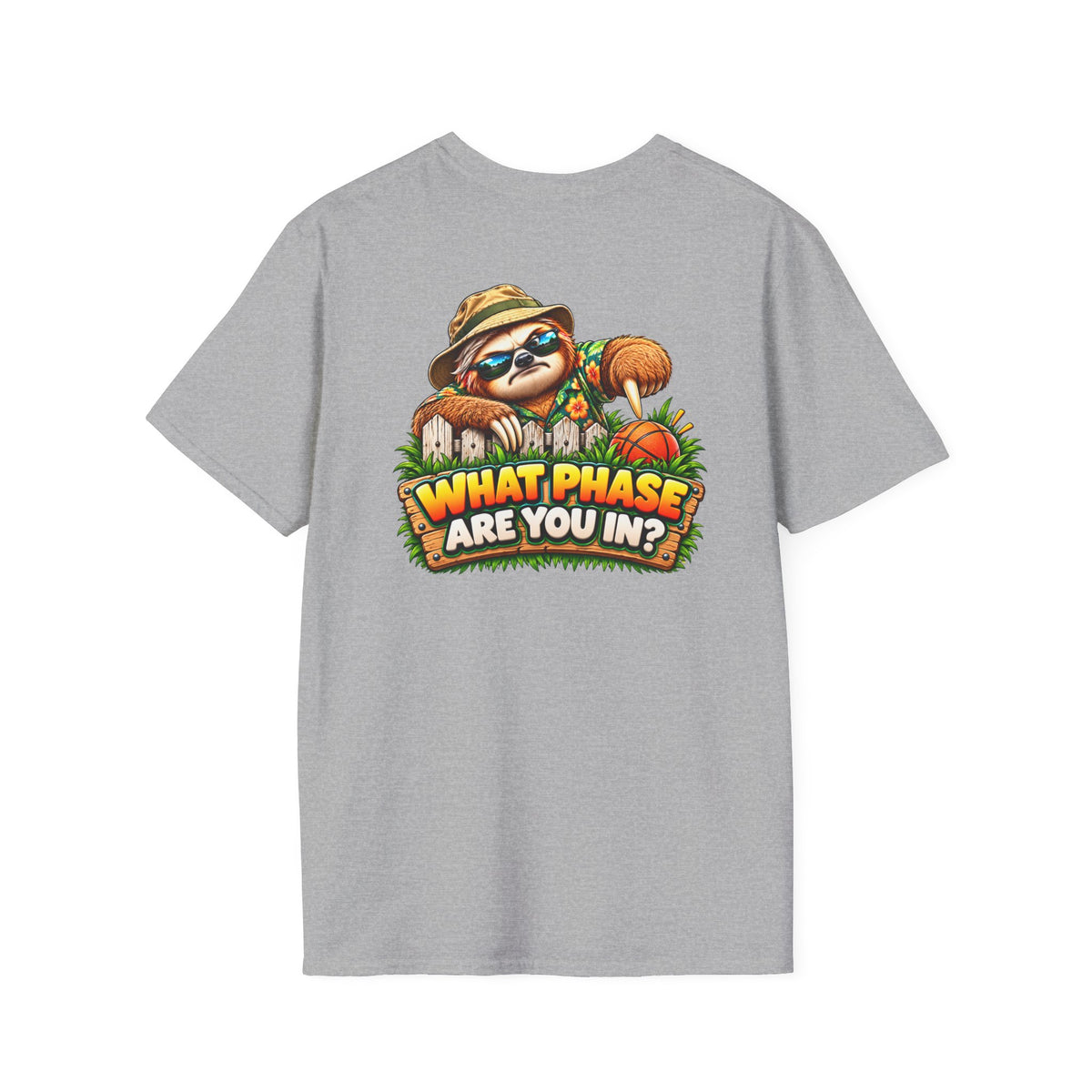T-Shirt — "I'm in My Get Off My Lawn Phase" Funny Retro Gardening Tee