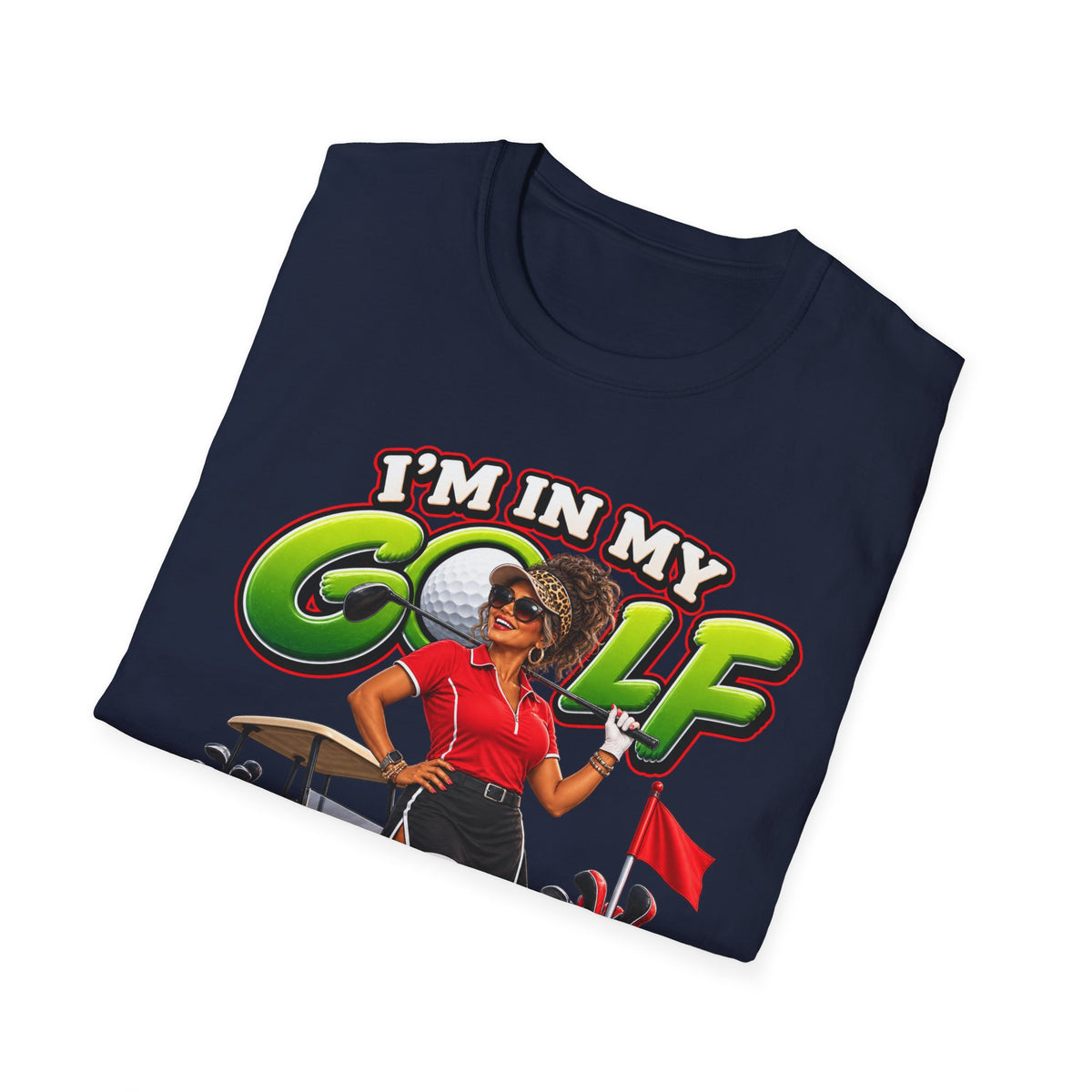 Golf T‑Shirt — "I’m In My Golf Phase" / "What Phase Are You In?" Retro Golf Graphic Tee