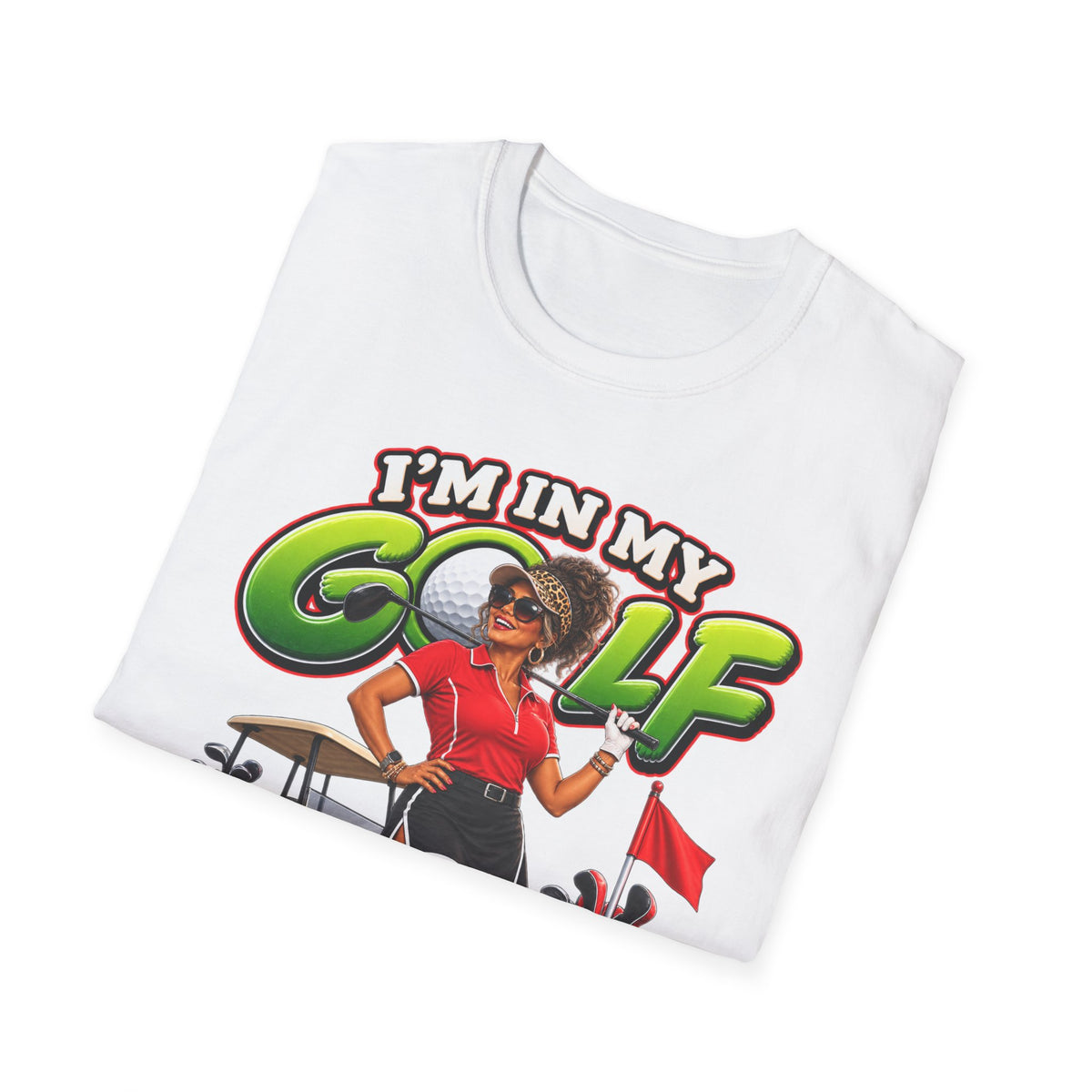 Golf T‑Shirt — "I’m In My Golf Phase" / "What Phase Are You In?" Retro Golf Graphic Tee