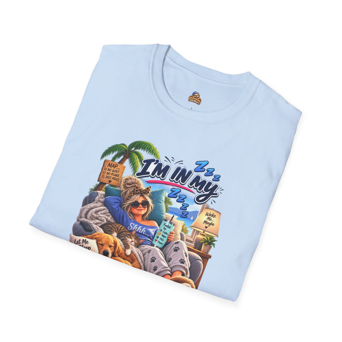 I’m in My Nap Phase Funny Cozy Nap Graphic T-Shirt