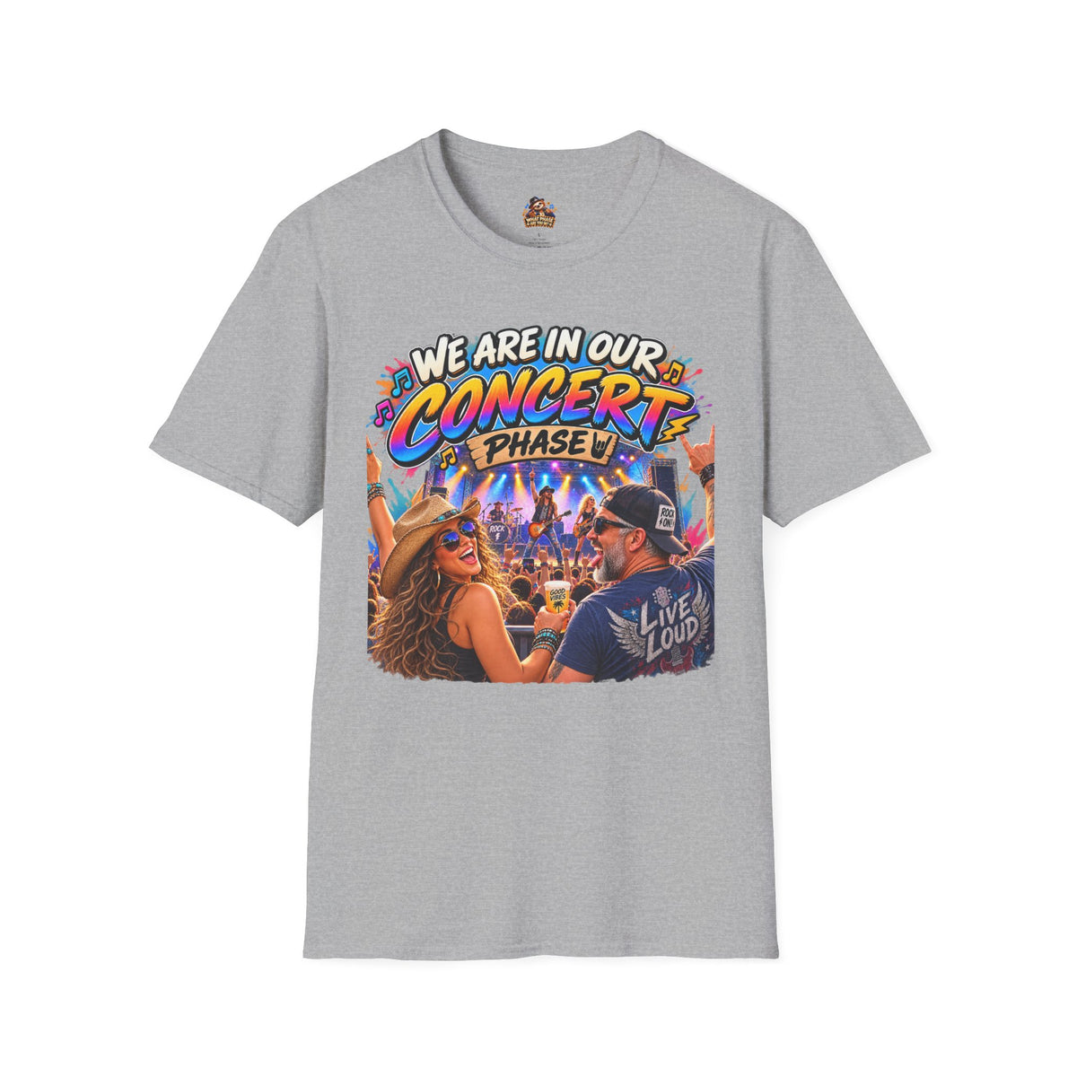 We Are in Our Concert Phase T-Shirt – What Phase Are You In? Music Lover Tee