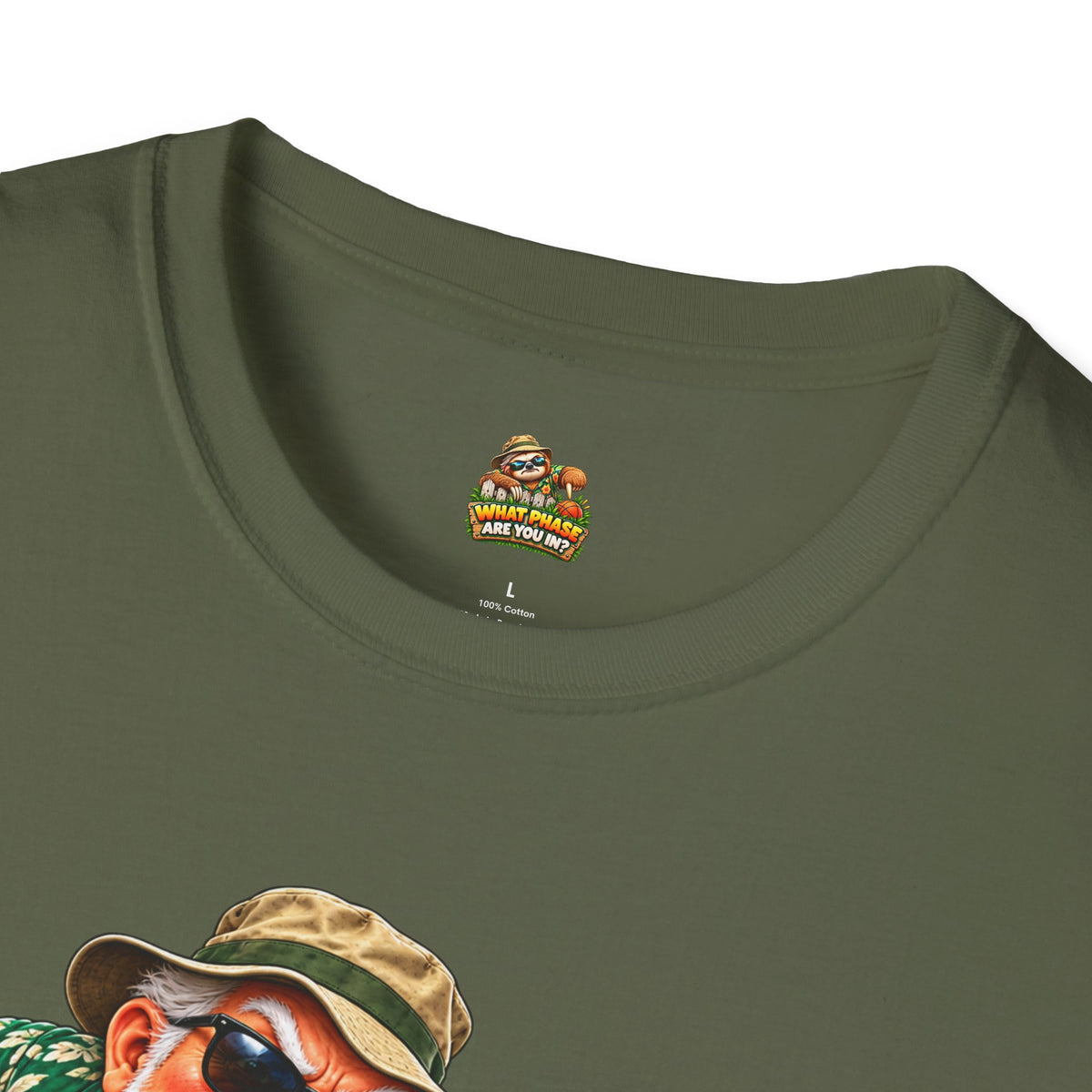 T-Shirt — "I'm in My Get Off My Lawn Phase" Funny Retro Gardening Tee
