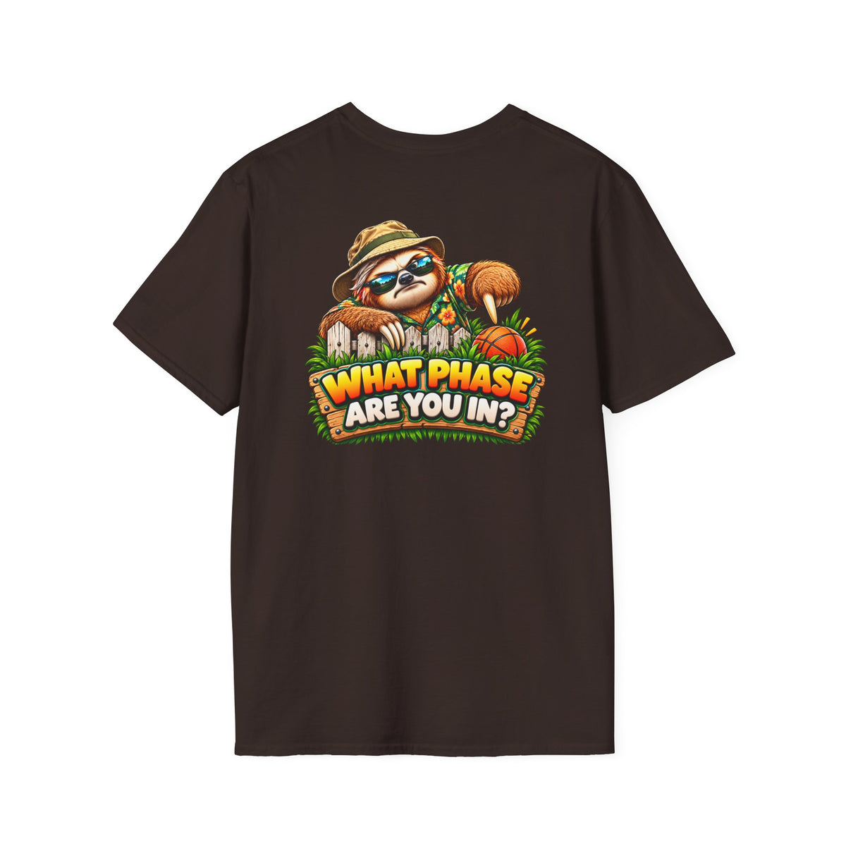 T-Shirt — "I'm in My Get Off My Lawn Phase" Funny Retro Gardening Tee
