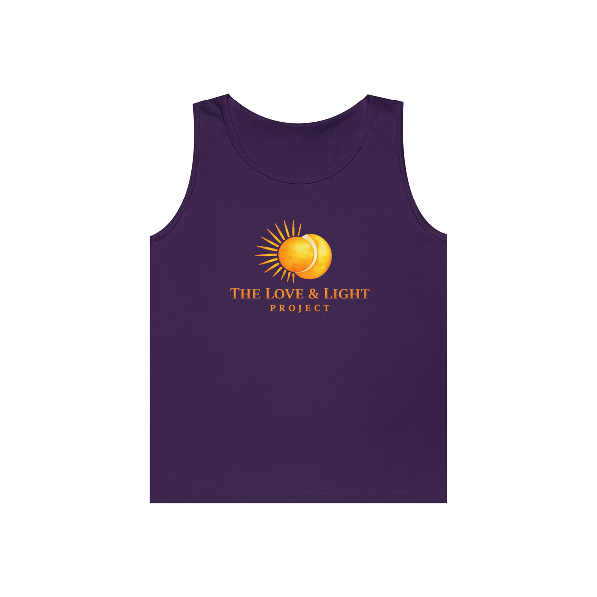 Love & Light Project Tank Top — Sunburst Logo Cotton Tank