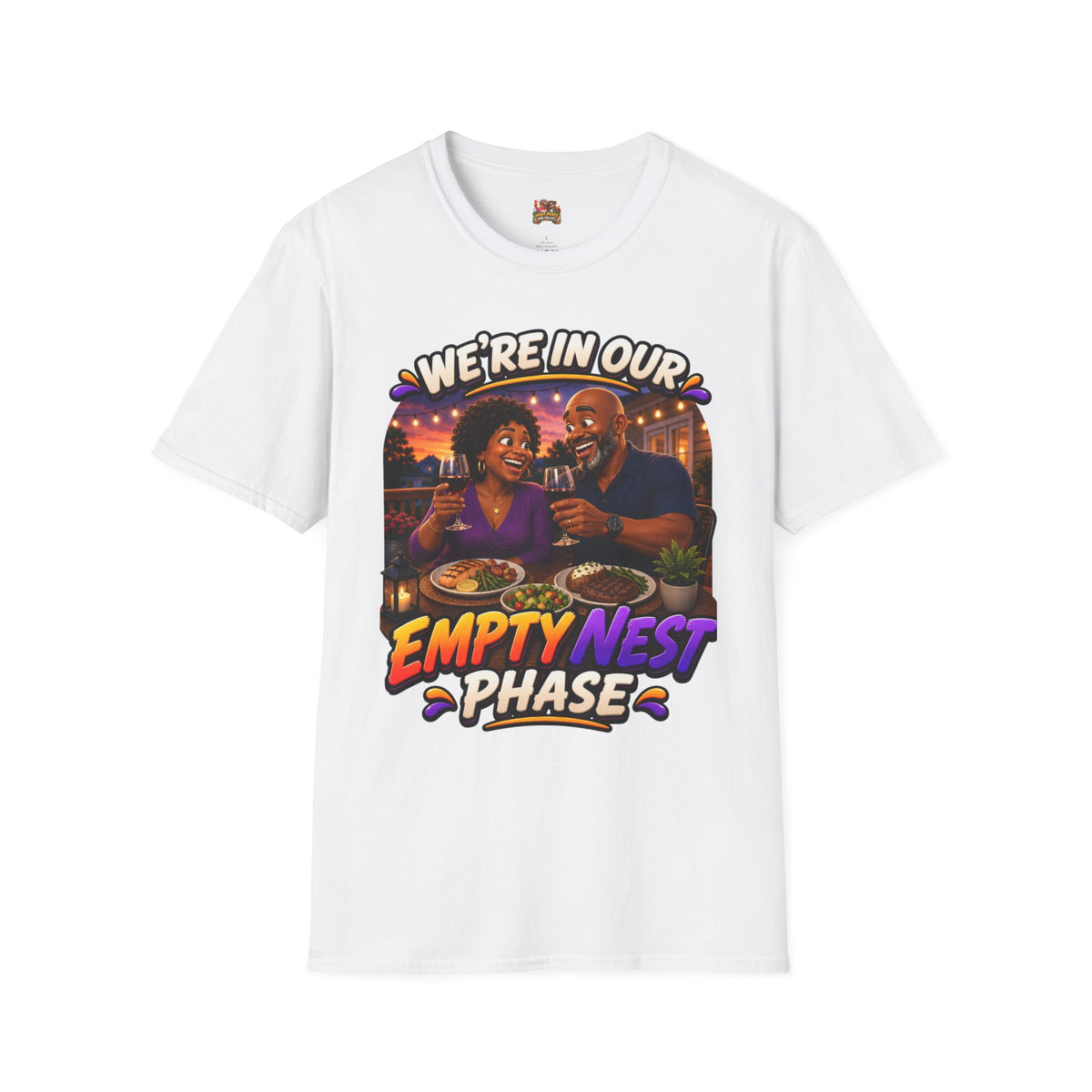 Empty Nest Phase & What Phase Are You In? Funny Retirement T-Shirt