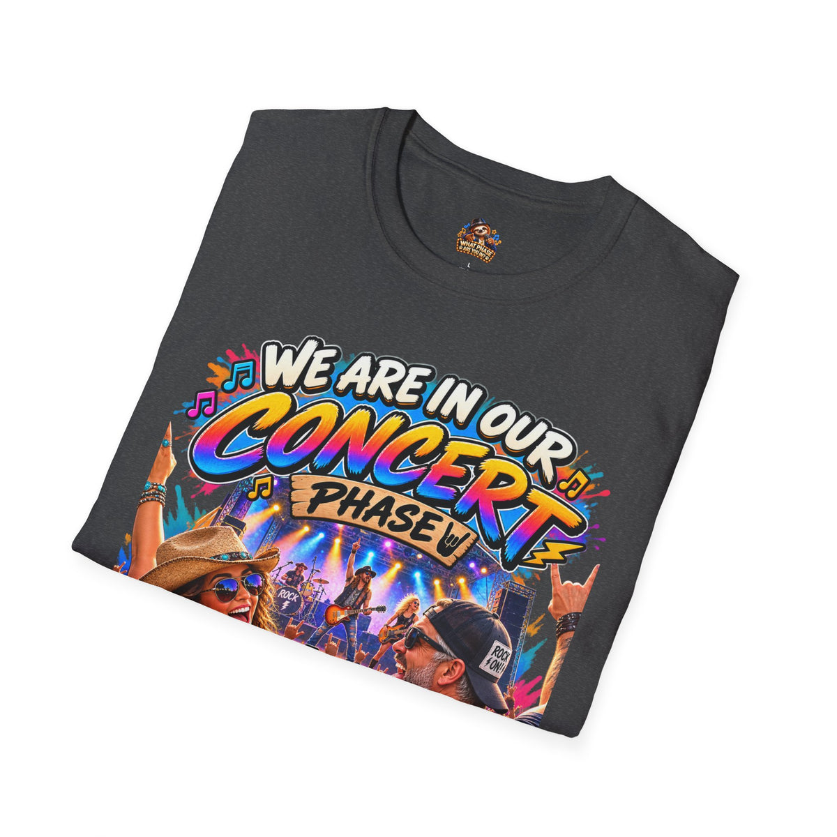 We Are in Our Concert Phase T-Shirt – What Phase Are You In? Music Lover Tee