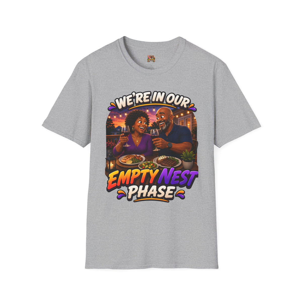 Empty Nest Phase & What Phase Are You In? Funny Retirement T-Shirt