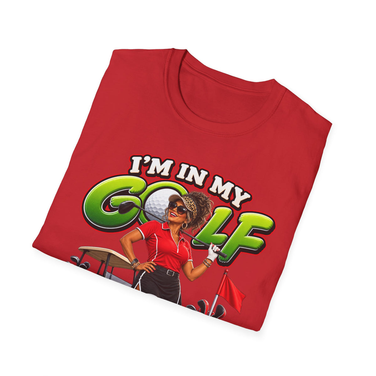 Golf T‑Shirt — "I’m In My Golf Phase" / "What Phase Are You In?" Retro Golf Graphic Tee