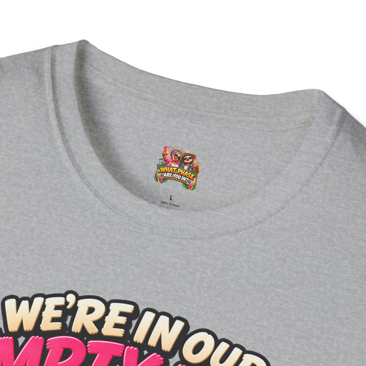 Empty Nest Phase T-Shirt — Fun Retro Parents Retirement Celebration Tee