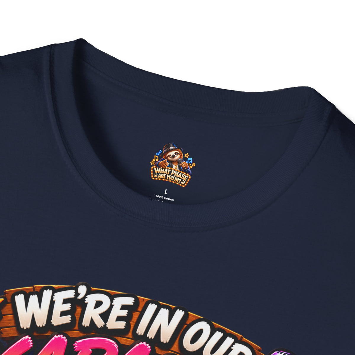 What Phase Are You In? Karaoke Sloth Graphic T-Shirt