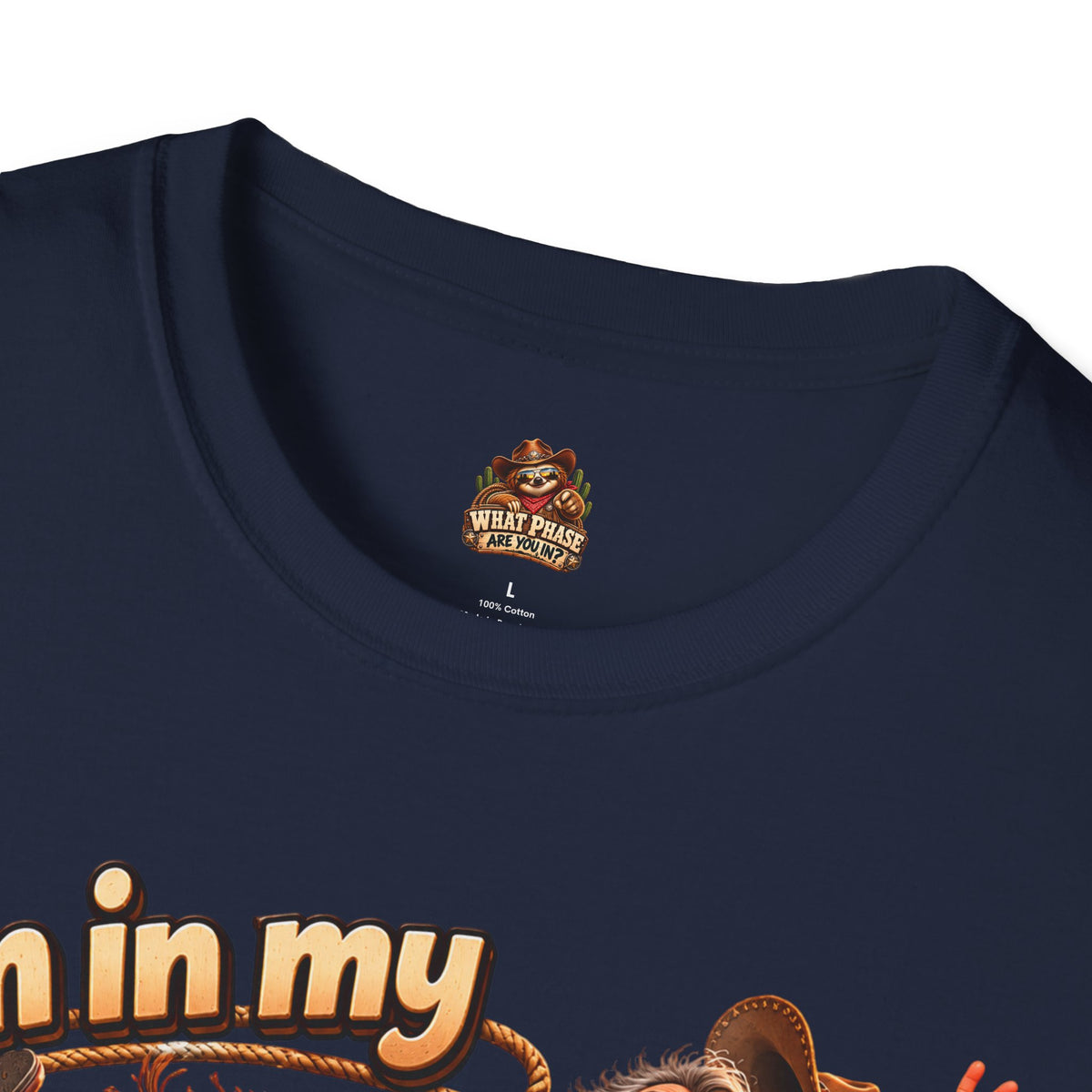 I’m in My Cowboy Phase Funny Bull Riding Graphic T-Shirt