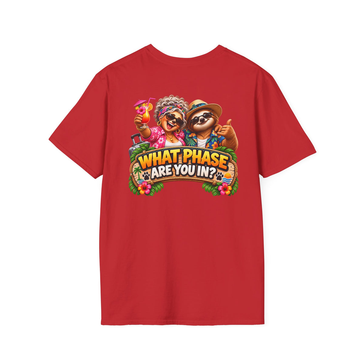 Empty Nest Phase & What Phase Are You In? Funny Retirement T-Shirt