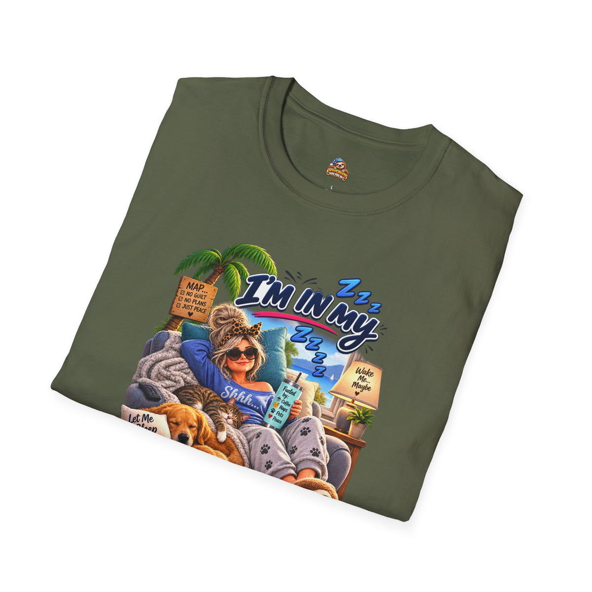 I’m in My Nap Phase Funny Cozy Nap Graphic T-Shirt