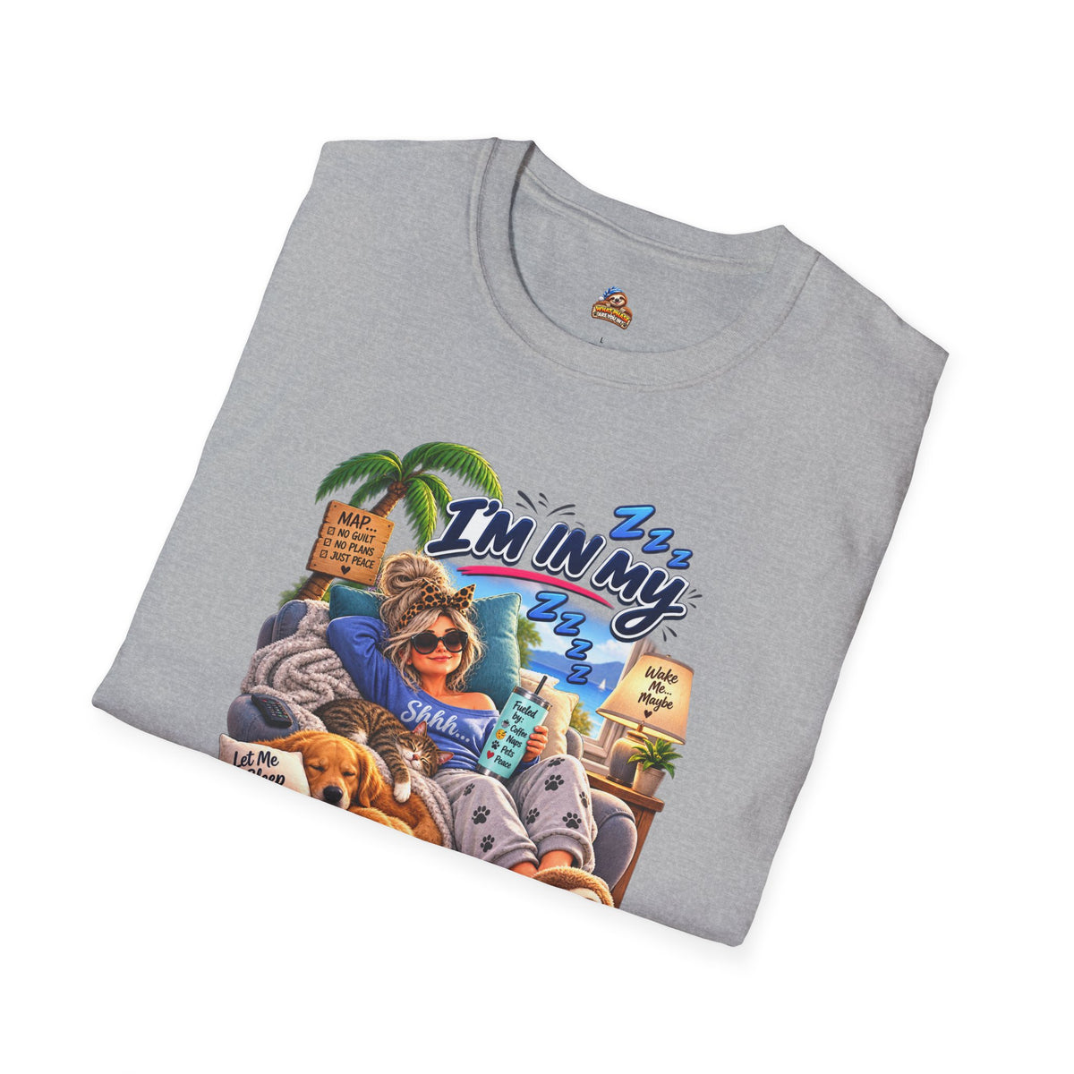 I’m in My Nap Phase Funny Cozy Nap Graphic T-Shirt
