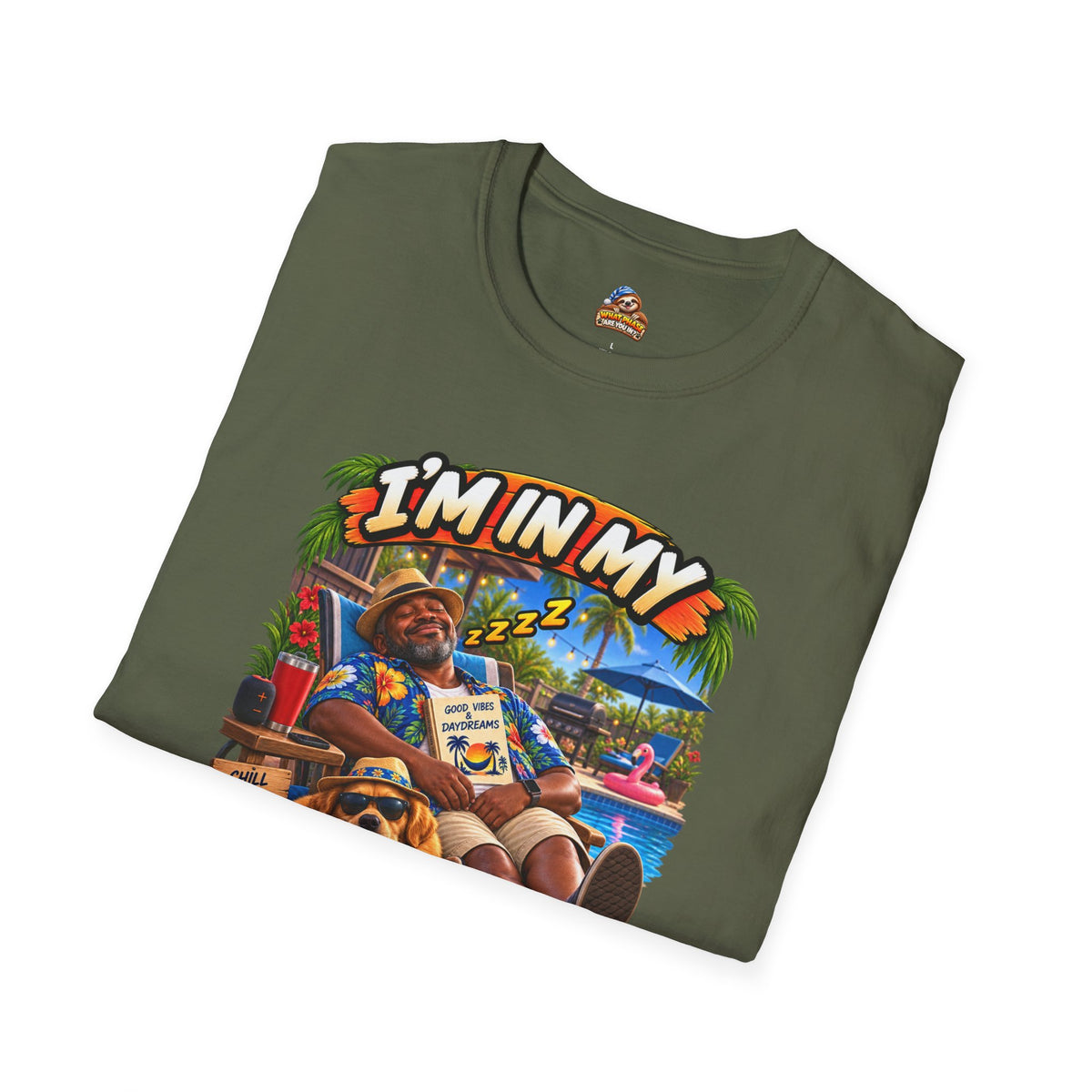 I’m in My Nap Phase Funny Poolside Lounge Graphic T-Shirt