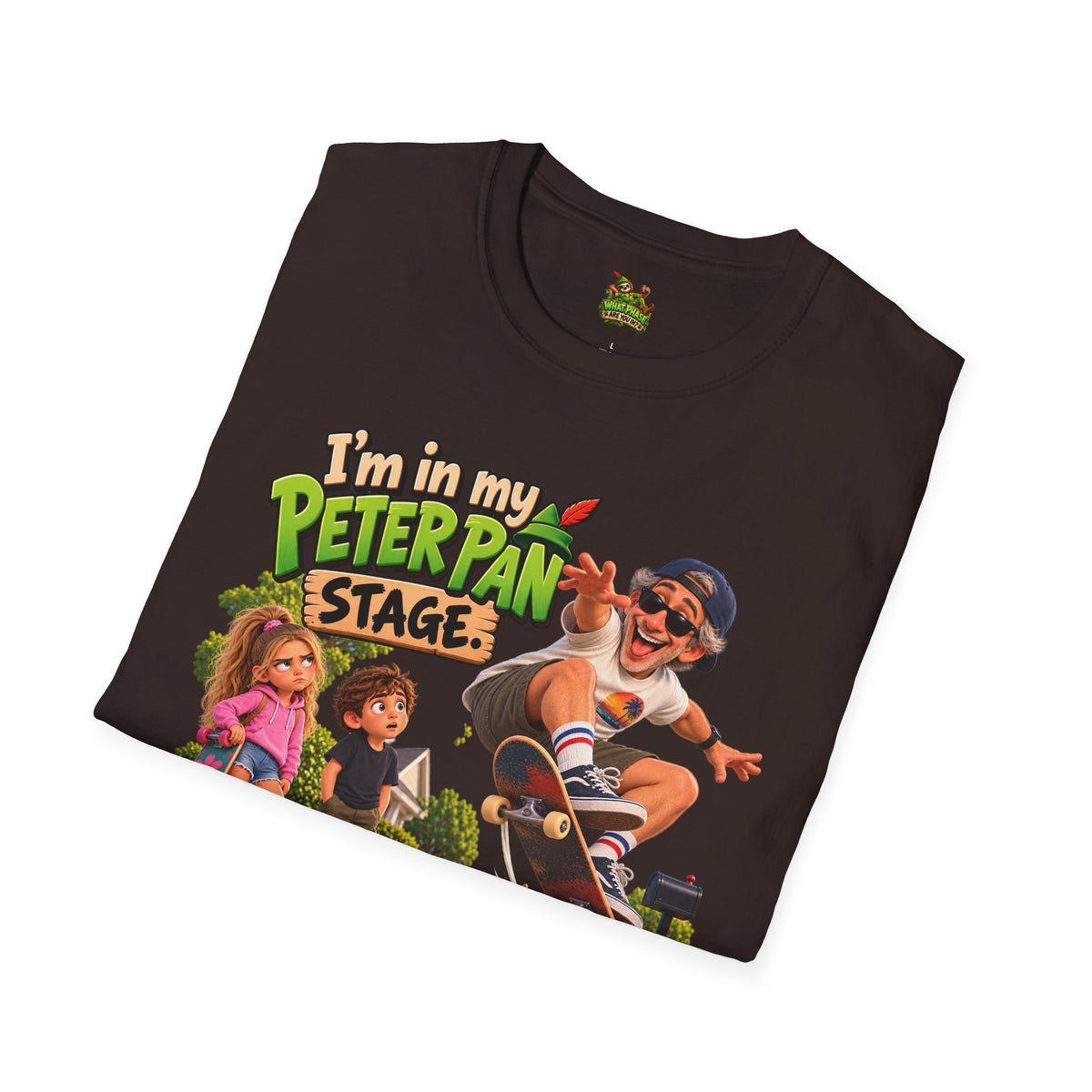 Peter Pan Phase & What Phase Are You In? Graphic T-Shirt