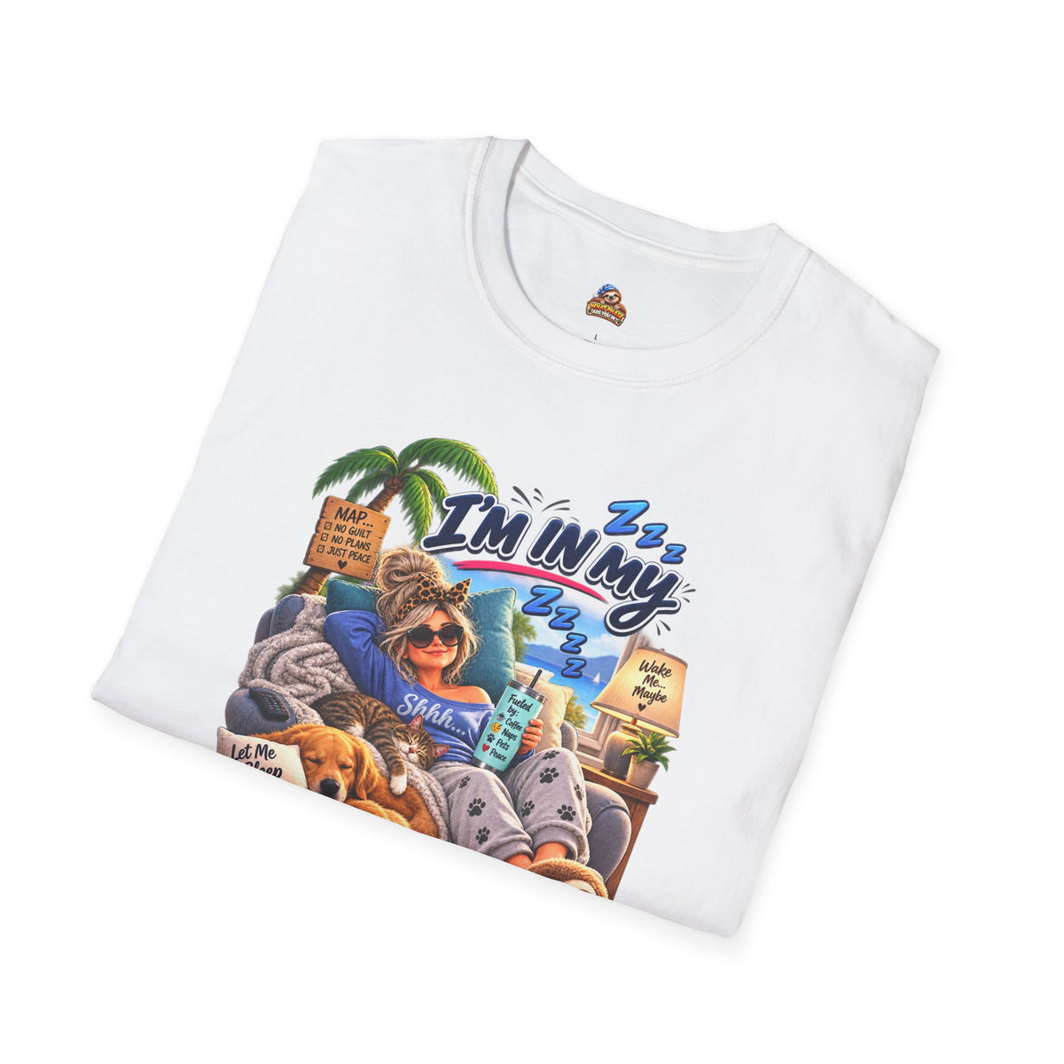 I’m in My Nap Phase Funny Cozy Nap Graphic T-Shirt