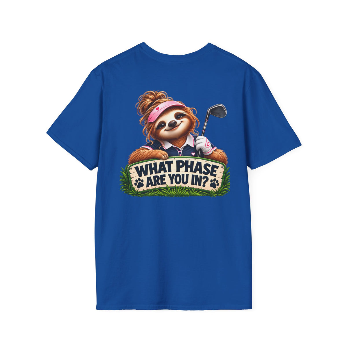 Golf T‑Shirt — "I’m In My Golf Phase" / "What Phase Are You In?" Retro Golf Graphic Tee