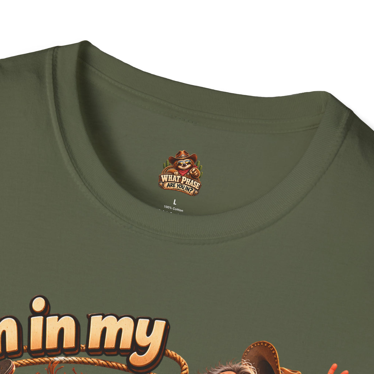 I’m in My Cowboy Phase Funny Bull Riding Graphic T-Shirt