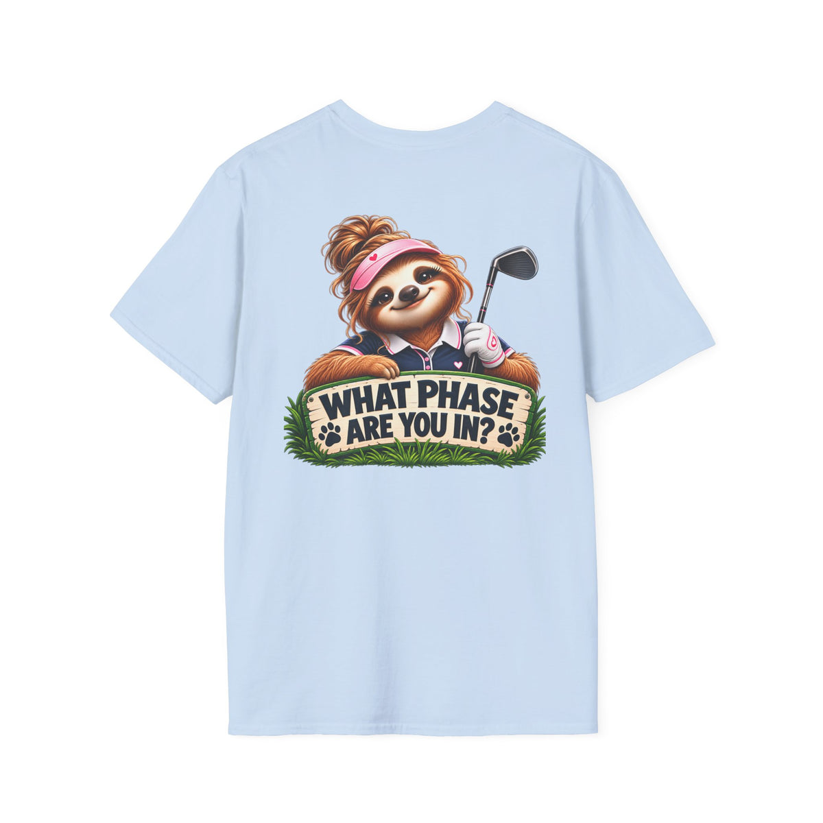 Golf T‑Shirt — "I’m In My Golf Phase" / "What Phase Are You In?" Retro Golf Graphic Tee