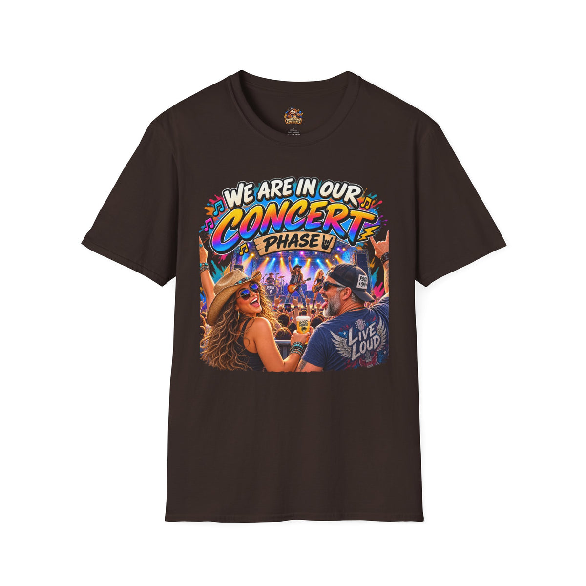We Are in Our Concert Phase T-Shirt – What Phase Are You In? Music Lover Tee