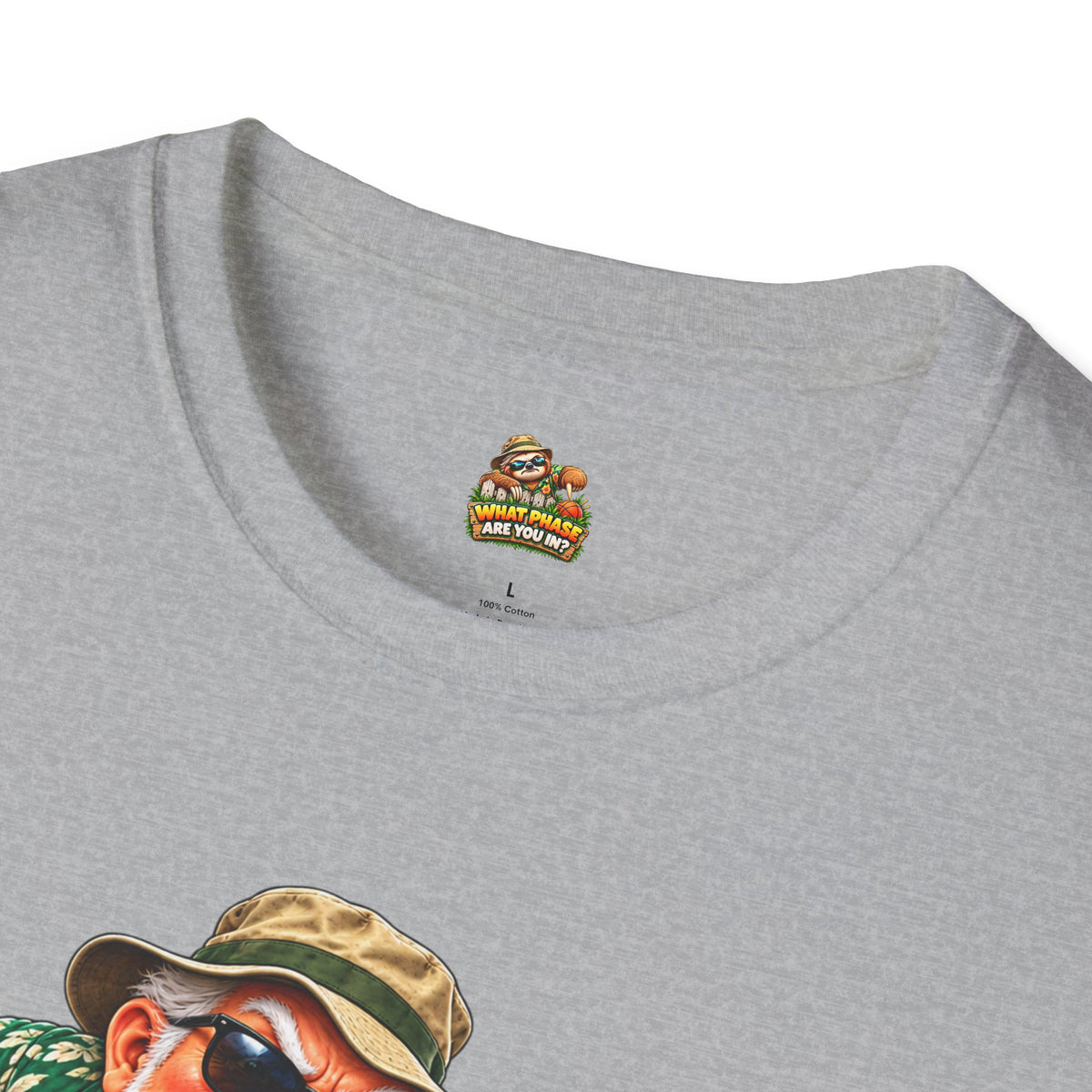 T-Shirt — "I'm in My Get Off My Lawn Phase" Funny Retro Gardening Tee