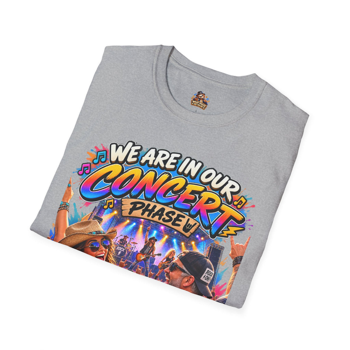 We Are in Our Concert Phase T-Shirt – What Phase Are You In? Music Lover Tee