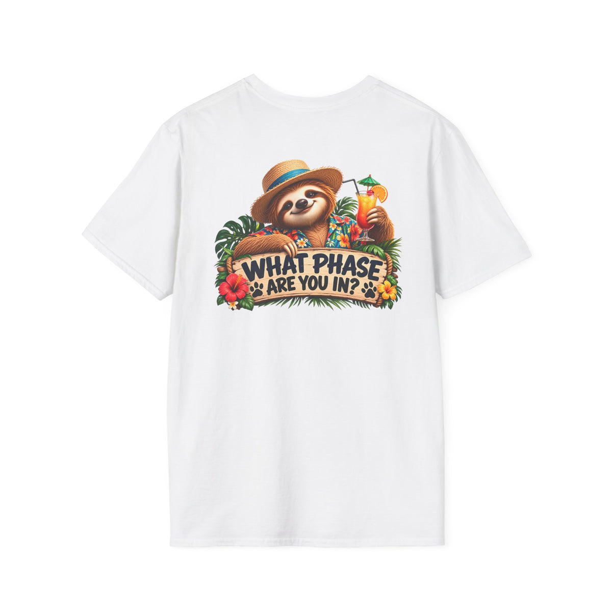 Cruise Phase T-Shirt – "We Are In Our Cruise Phase" Sloth Vacation Tee