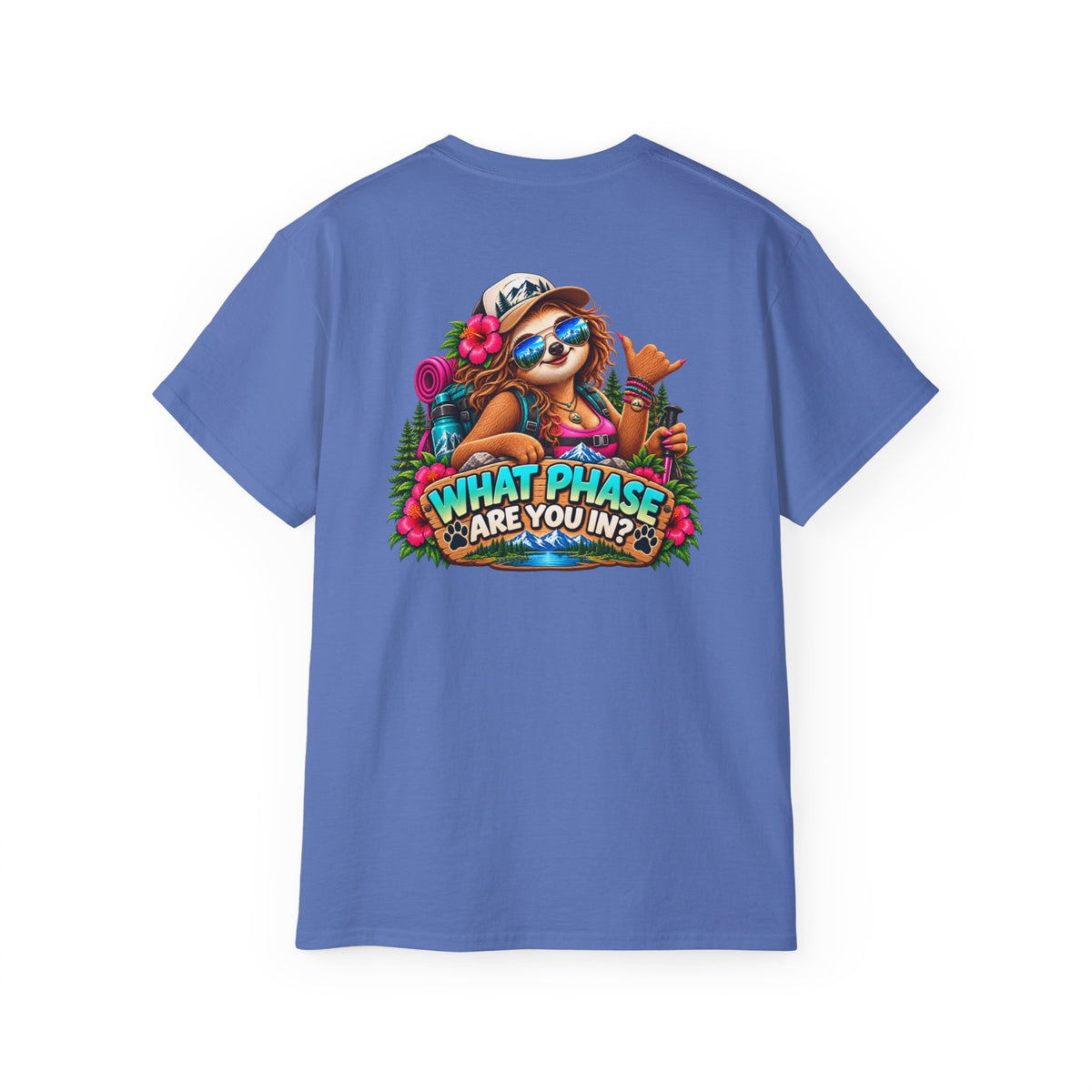 Adventure Phase Graphic Tee — "What Phase Are You In?" Beach Surf T-Shirt