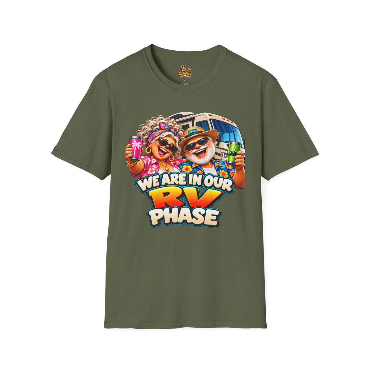 RV Phase T-Shirt — Funny We Are In Our RV Phase Camping Tee