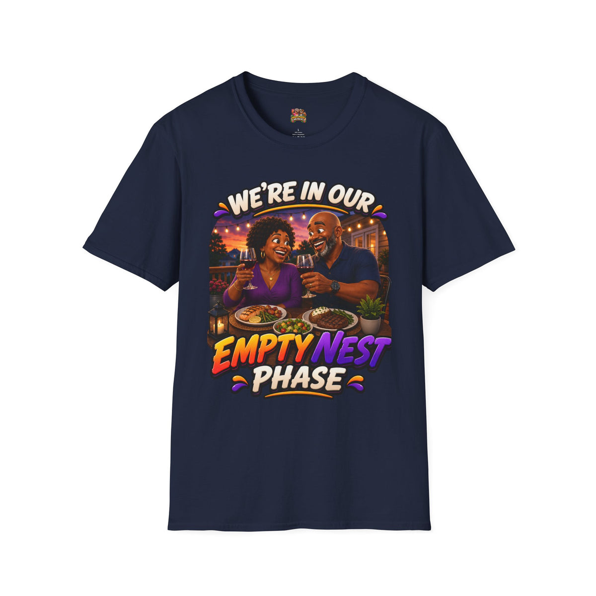 Empty Nest Phase & What Phase Are You In? Funny Retirement T-Shirt