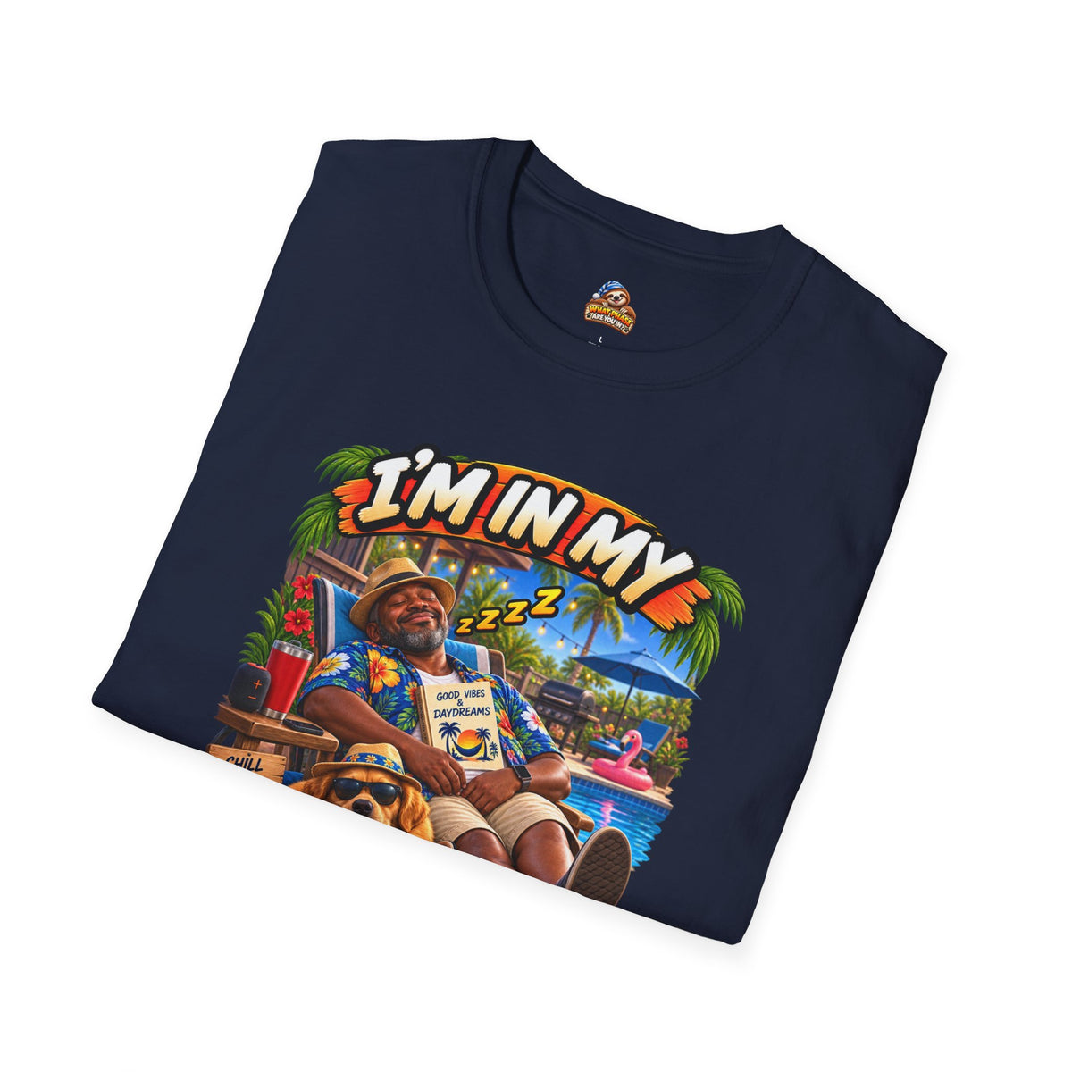 I’m in My Nap Phase Funny Poolside Lounge Graphic T-Shirt