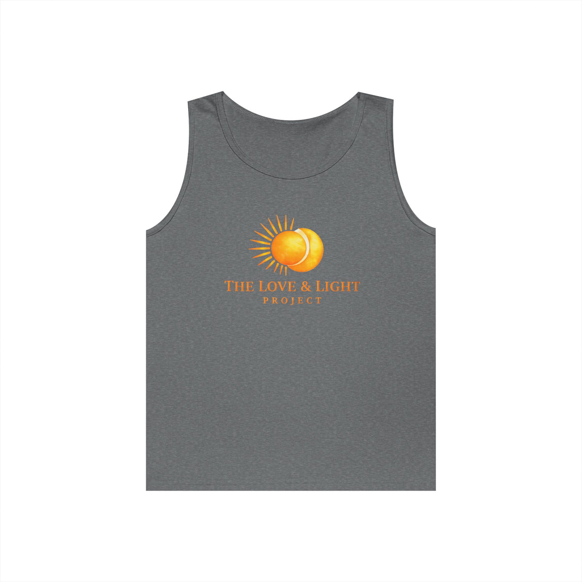 Love & Light Project Tank Top — Sunburst Logo Cotton Tank