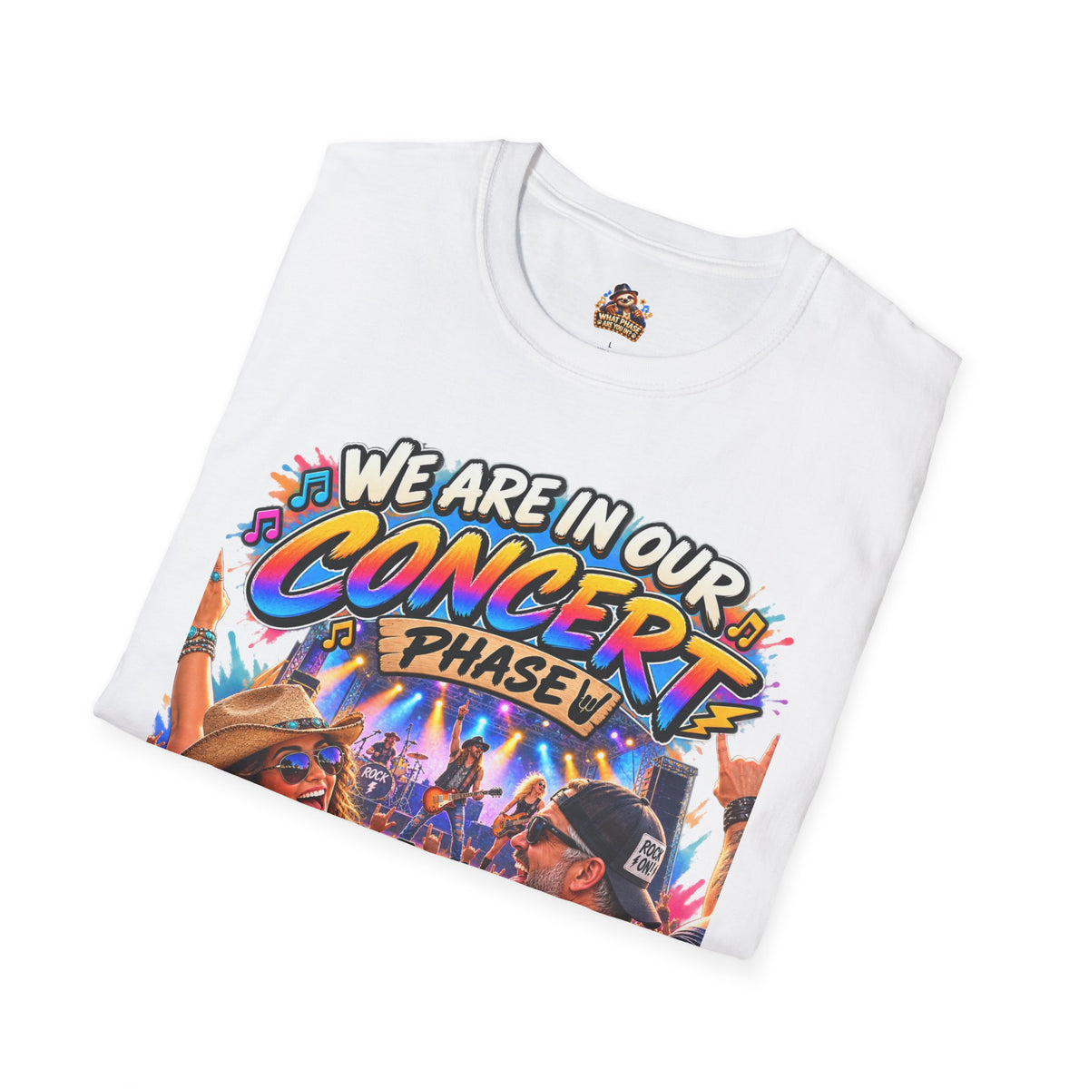 We Are in Our Concert Phase T-Shirt – What Phase Are You In? Music Lover Tee