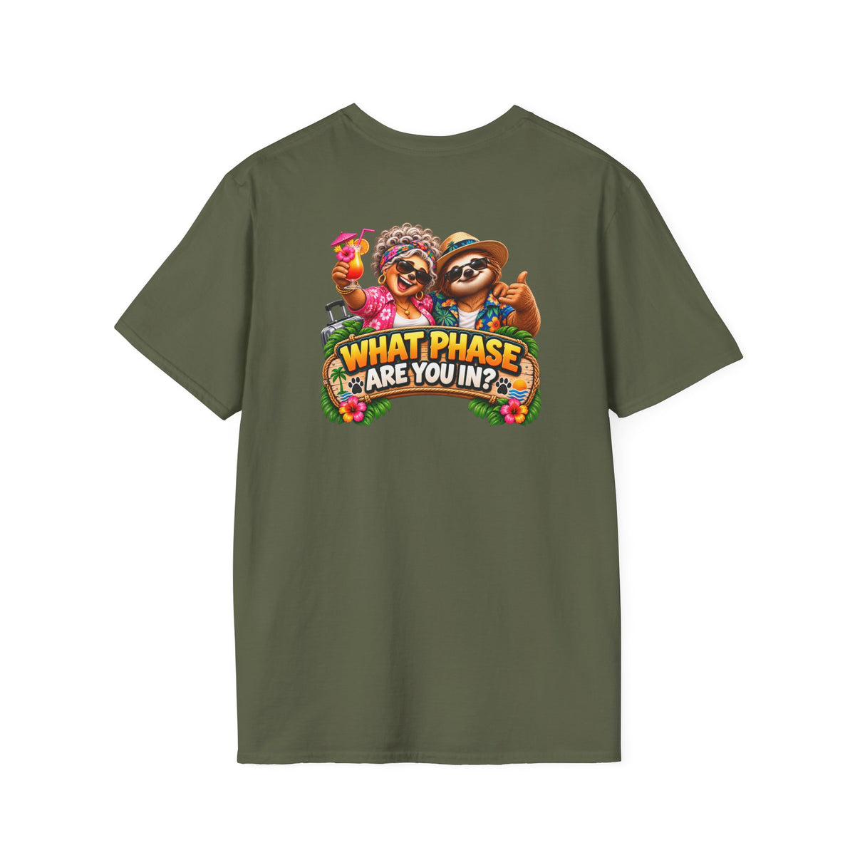 Empty Nest Phase T-Shirt — Fun Retro Parents Retirement Celebration Tee